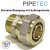 PIPETEC Schraubfitting-Übergang mit Außengewinde 20 x 2 - 3/4"