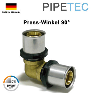 Press-Winkel 90°