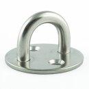 Augplatte rund Ø 33 mm - Edelstahl A2 - gestanzt und geschweisst