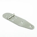 Edelstahlscharnier 130 x 40 x 1,5 mm, Edelstahl A2