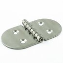 Edelstahlscharnier 75 x 40 x 1,5 mm, Edelstahl A2