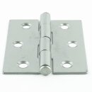 Scharnier 60 x 50 x 0,8 mm, Edelstahl A2