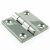 Scharnier 38 x 38 x 4,5 mm Feinguss poliert, Edestahl AISI 316 / A4