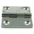 Scharnier 50 x 50 x 4,5 mm Feinguss poliert, Edestahl AISI 316 / A4