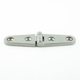 Scharnier 103 x 27 x 4,5 mm Feinguss poliert, Edestahl AISI 316 / A4