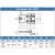 Scharnier 54 x 37 x 4,5 mm Feinguss poliert, Edestahl AISI 316 / A4
