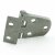 Scharnier 68 x 37 x 4,5 mm Feinguss poliert, Edestahl AISI 316 / A4