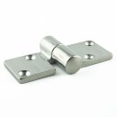 Scharnier 92 x 36 x 5 mm, Recht, Feinguss poliert,...