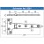 T-Scharnier 195 x 98 x 5 mm Feinguss poliert, Edestahl AISI 316 / A4