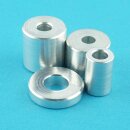 M6 Distanzhülse 6,6x15x20 (DI x DA x L) Alu
