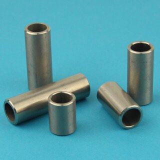 Distanzhülse 9x12x30 (DI x DA x L) aus Rohr geschweißt, Edelstahl A2