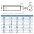 Gewindestifte M3 X 5 mit Innensechskant u. Zapfen DIN 915 Edelstahl A2