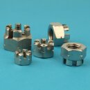 Kronenmuttern M24 DIN 935 Edelstahl A2