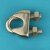 Drahtseilklemme für D=4 mm hohe Form ähnlich DIN 741, Edelstahl A4