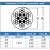 Drahtseil 7X7 PVC ummantelt weiss Edelstahl A4 technische Zeichnung