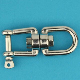 Wirbel Auge/Gabel D=5, Edelstahl A4