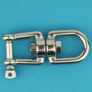 Wirbel Auge/Gabel D=5, Edelstahl A4