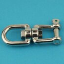 Wirbel Auge/Gabel D=5, Edelstahl A4