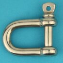 Schäkel kurz D=8 ähnlich DIN 82101, Edelstahl A4