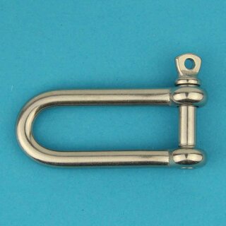 Schäkel lang D=12 ähnlich DIN 82101, Edelstahl A4