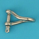 Schäkel gedreht D=6, Edelstahl A4