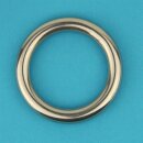 Ring 8 X 50 geschweißt, poliert, Edelstahl A4