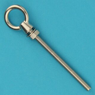 Augbolzen mit metrischem Gewinde M6 X 60, Edelstahl A4