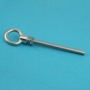 Augbolzen mit metrischem Gewinde M6 X 60, Edelstahl A4