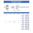 Blindniet 4,8 X 8 mm mit Flachkopf DIN 7337 Edelstahl A2