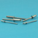 Blindniet 4,8 X 16 mm mit Senkkopf DIN 7337 Edelstahl A2