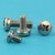 Linsenschrauben M5 X 10 mit Kreuzschlitz "H" DIN 7985 Edelstahl A2