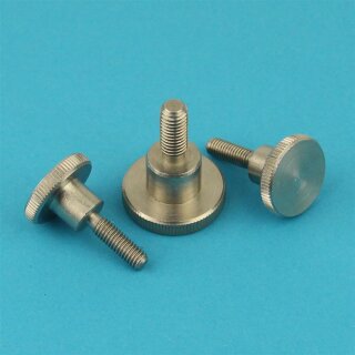 Rändelschrauben M6 X 20 hohe Form DIN 464 Edelstahl A1