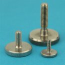 Rändelschrauben M3 X 8 niedr. Form DIN 653 Edelstahl A2