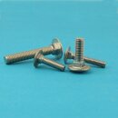 Schlossschrauben M6 X 30/30 DIN 603 Edelstahl A2