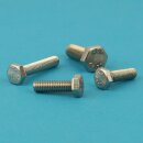 Sechskantschrauben M5 X 6 DIN 933 Edelstahl A2