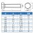 Sechskantschrauben M10 X 30 DIN 933 Edelstahl A2