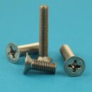 Senkkopfschrauben M6 X 35 mit Kreuzschlitz "H" DIN 965 Edelstahl A2