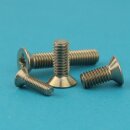 Senkkopfschrauben M3 X 10 mit Kreuzschlitz "Z" DIN 965 Edelstahl A2