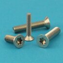 Senkkopfschrauben M5 X 25 mit Innensechsrund...