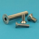 Senkkopfschrauben M12 X 50/50 mit Innensechskant DIN 7991 Edelstahl A2
