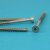 Spanplattenschrauben 4,5 X 40/24 TORX T-20 mit Bohrspitze (Teilgewinde), Senkkopf u. Innensechsrund, Edelstahl A2
