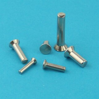 Senknieten 5 X 10 DIN 661 Edelstahl A2
