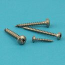 Rundkopf-Spanplattenschrauben mit verstärktem Kopf 5,0 X 90 TX25 Edelstahl A2