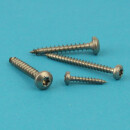 Rundkopf-Spanplattenschrauben mit verstärktem Kopf 6,0 X 25 TX25 Edelstahl A2