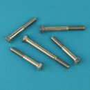 Sechskantschrauben M6 X 65 mit Schaft DIN 931 Edelstahl A2