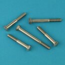Sechskantschrauben M10 X 95 mit Schaft DIN 931 Edelstahl A2