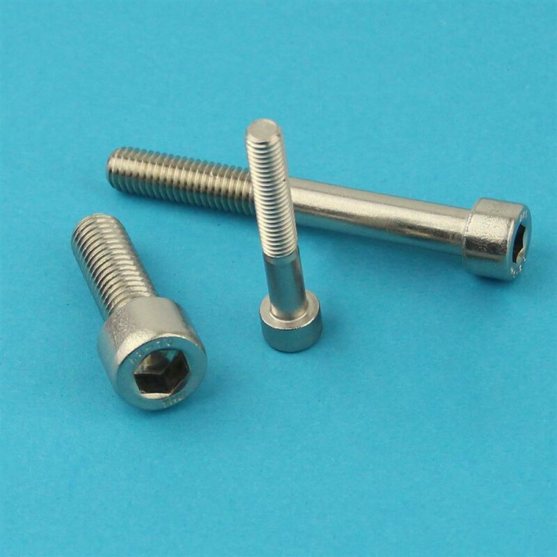 Zylinderschrauben ISK 5,0 Edelstahl M6 x 20 mm 4 Stück