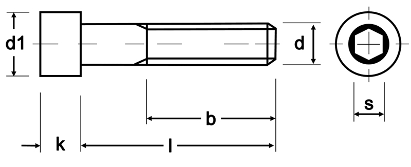 Zylinderschrauben M6 DIN 912 Edelstahl